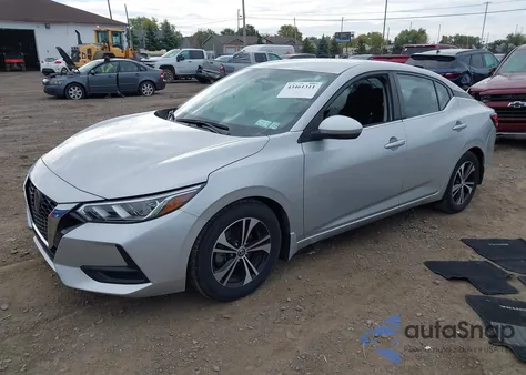 2020 Nissan Sentra Sv Xtronic Cvt z USA, uszkodzony, nr VIN 3N1AB8CV8LY309734